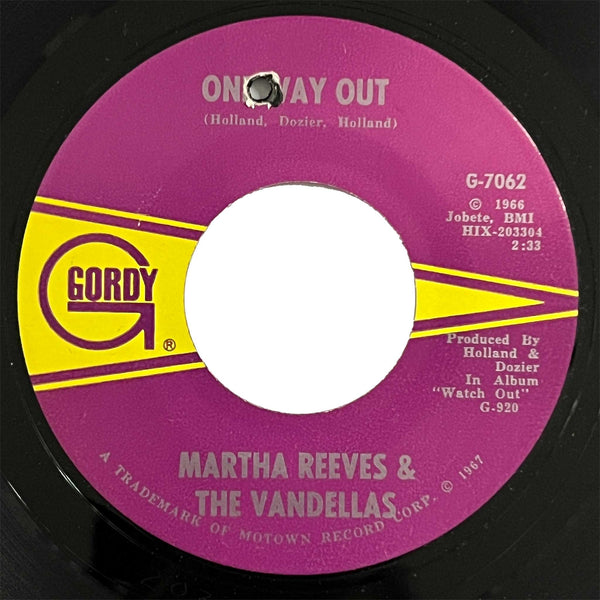 Martha Reeves and Vandellas - One Way Out