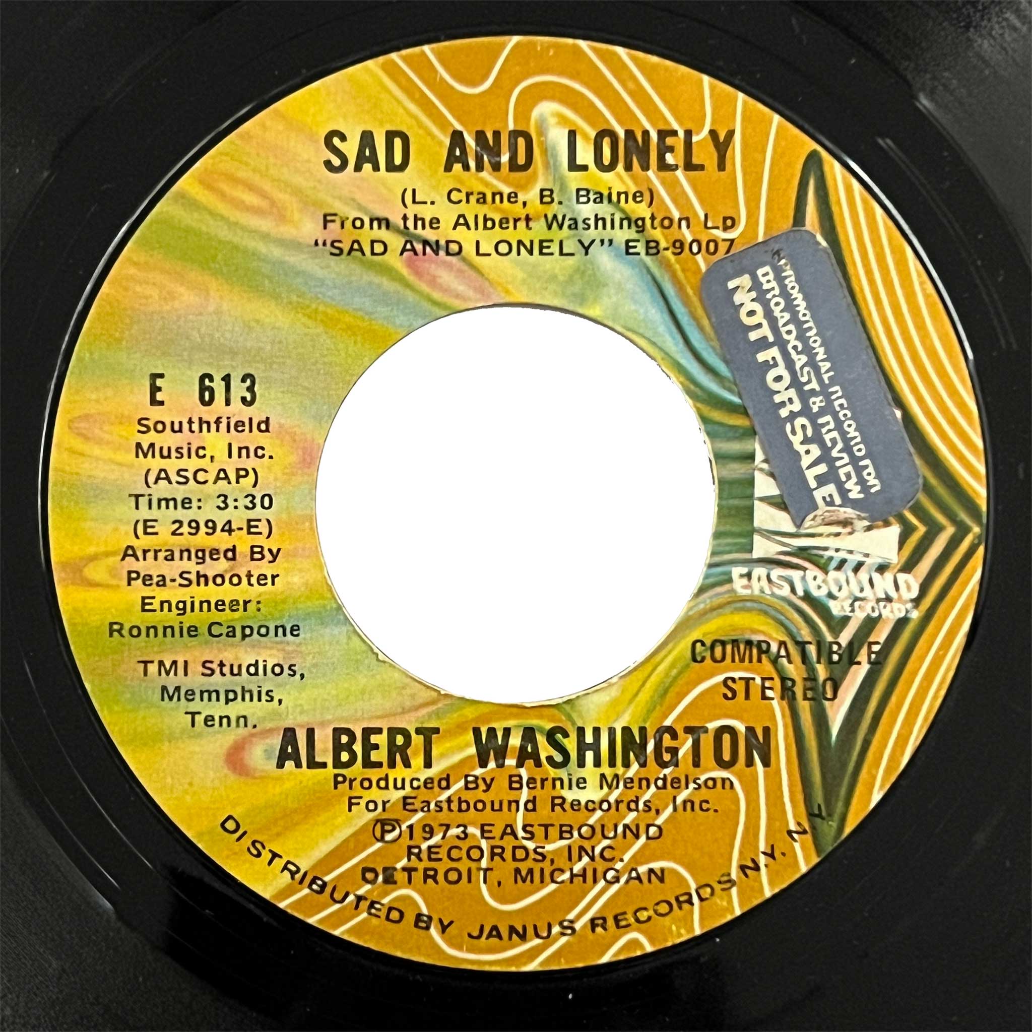 Albert Washington - Sad and Lonely