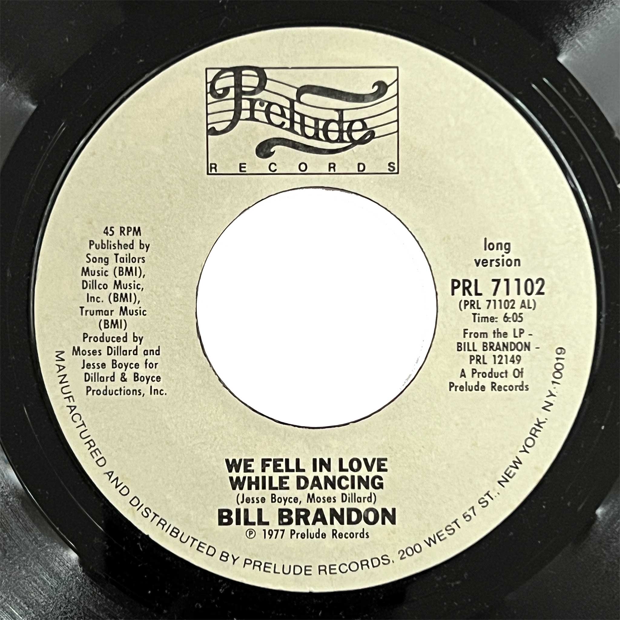 Bill Brandon - We Fell In Love While Dancing