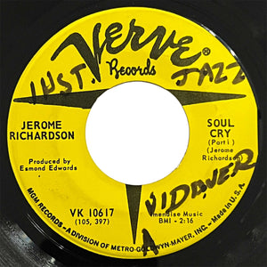 Jerome Richardson - Soul Cry