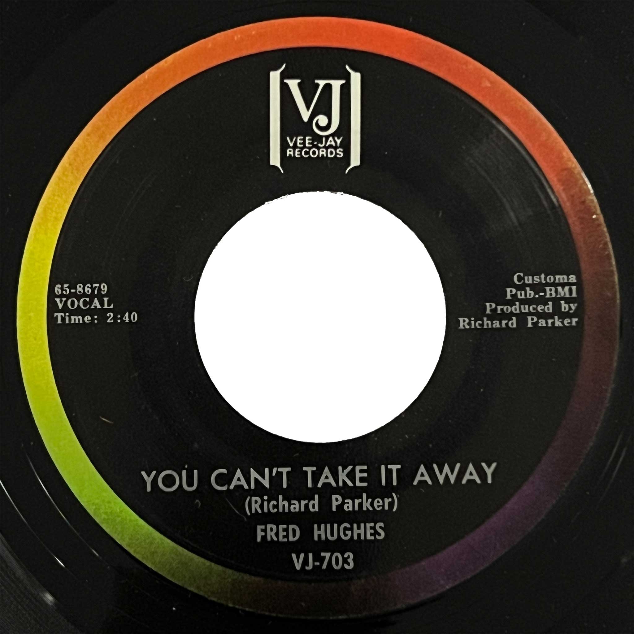 Fred Hughes - You Can't Take It Away