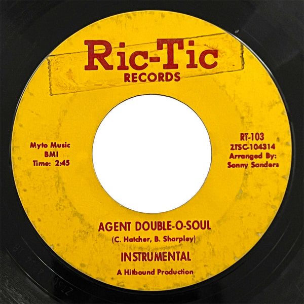 Edwin Starr - Agent Double O Soul (yellow w/ red text)