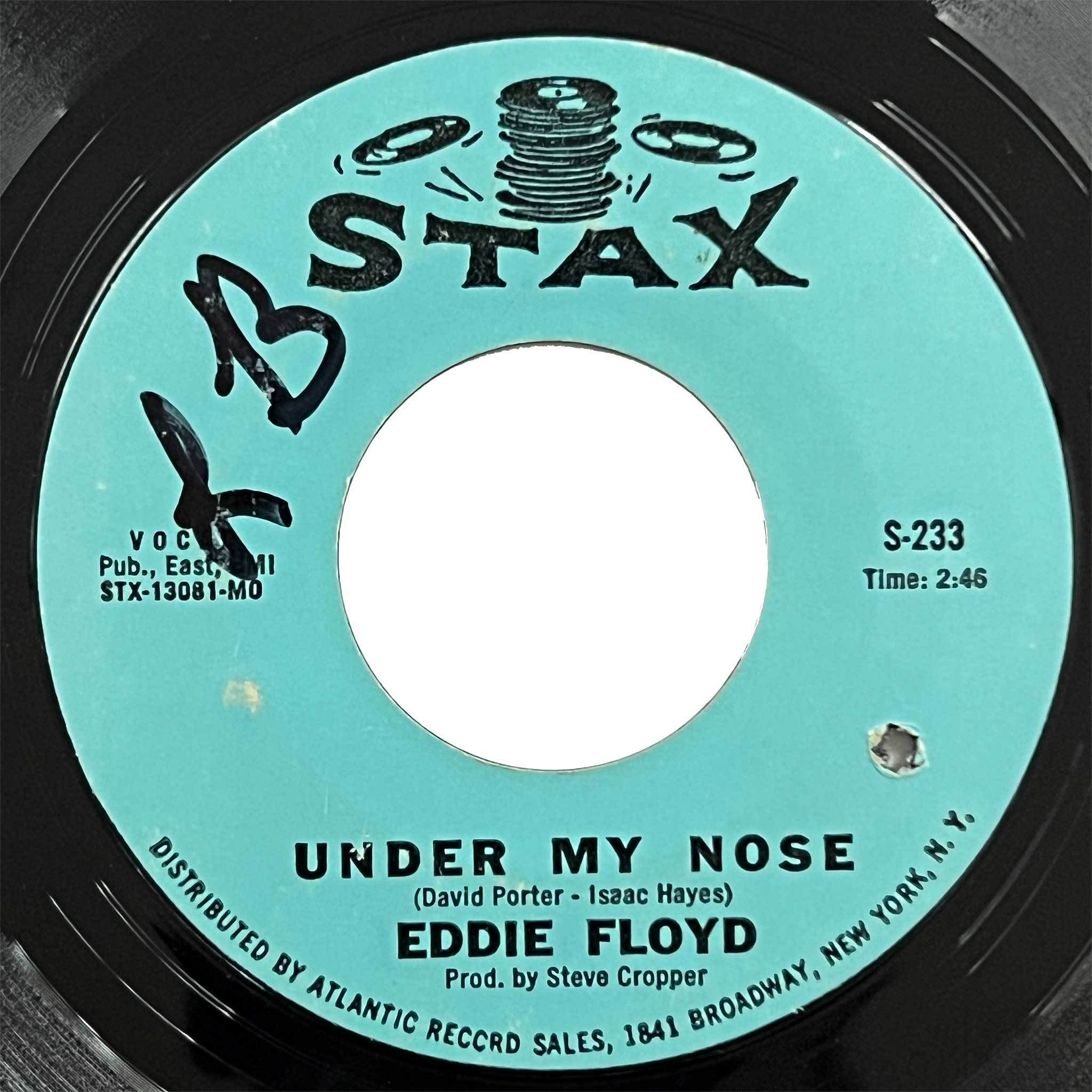 Eddie Floyd - Under My Nose