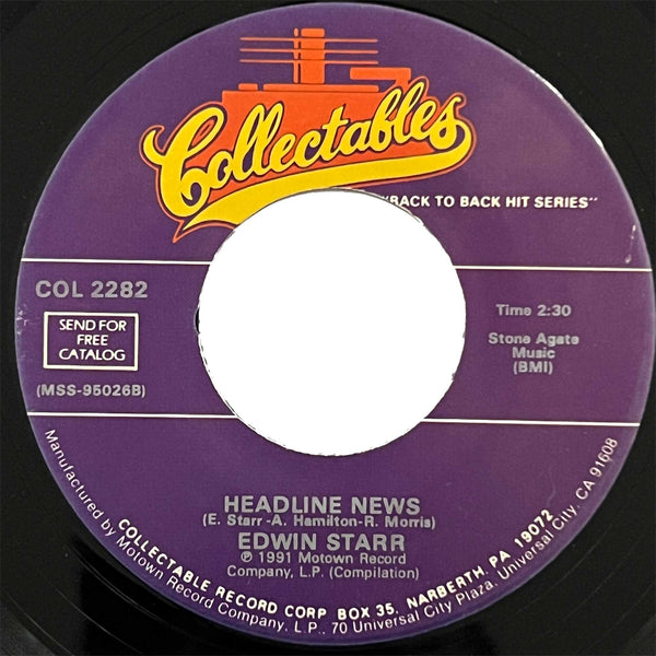 Edwin Starr - Stop Her On Sight / Headline News