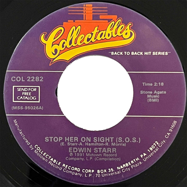 Edwin Starr - Stop Her On Sight / Headline News