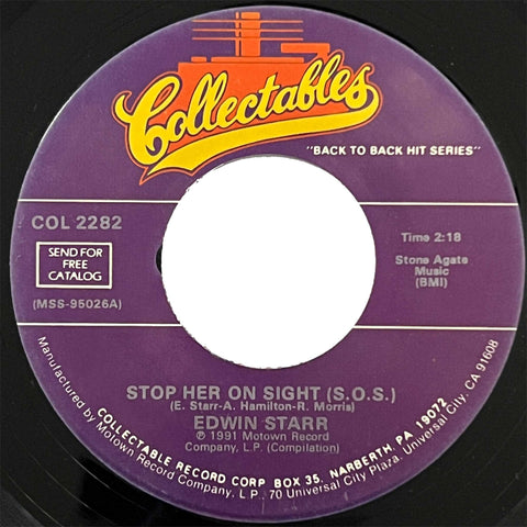 Edwin Starr - Stop Her On Sight / Headline News