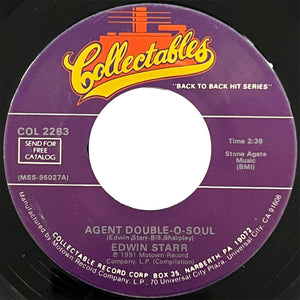 Edwin Starr - Backstreet / Agent Double O Soul