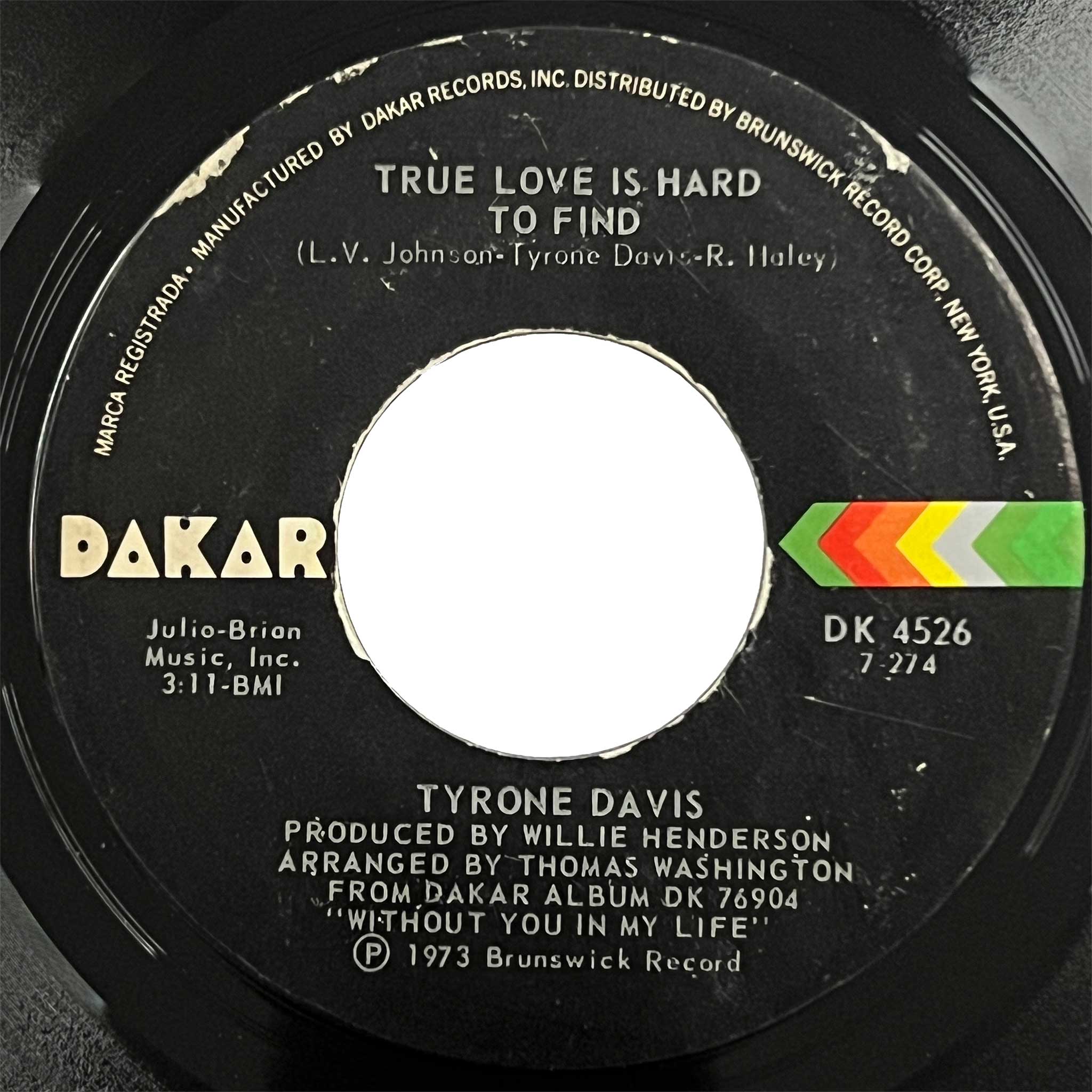 Tyrone Davis - True Love Is Hard To Find