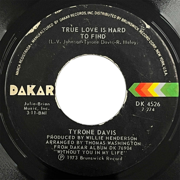 Tyrone Davis - True Love Is Hard To Find