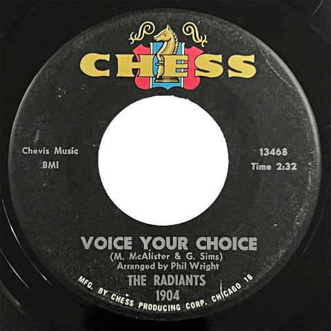 Radiants - Voice Your Choice