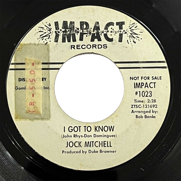 Jock Mitchell - Not A Chance In A Million