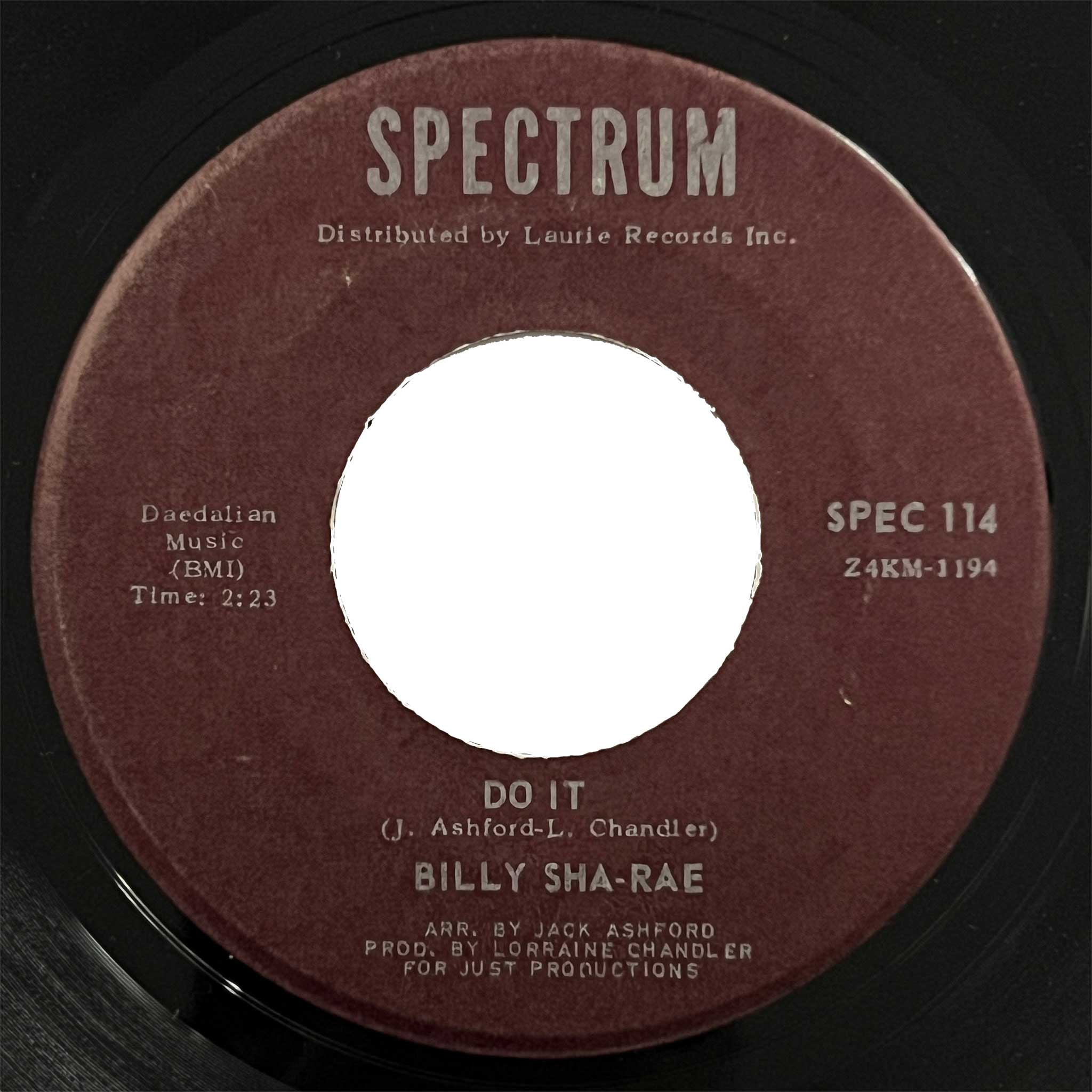 Billy Sha-Rae - Do It