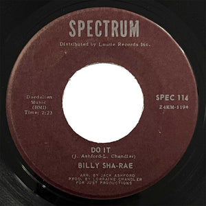 Billy Sha-Rae - Do It