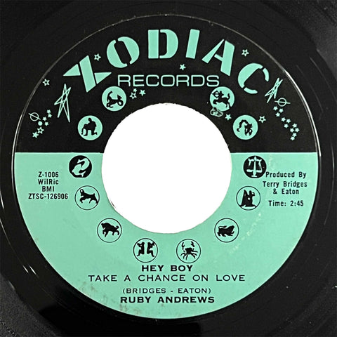 Ruby Andrews - Hey Boy (Take A Chance On Love)