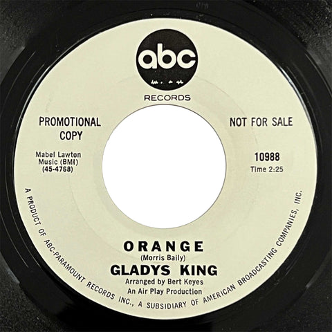Gladys King - Orange