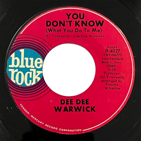 Dee Dee Warwick - You Don't Know (What You Do To Me)