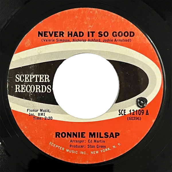 Ronnie Milsap - Never Had It So Good