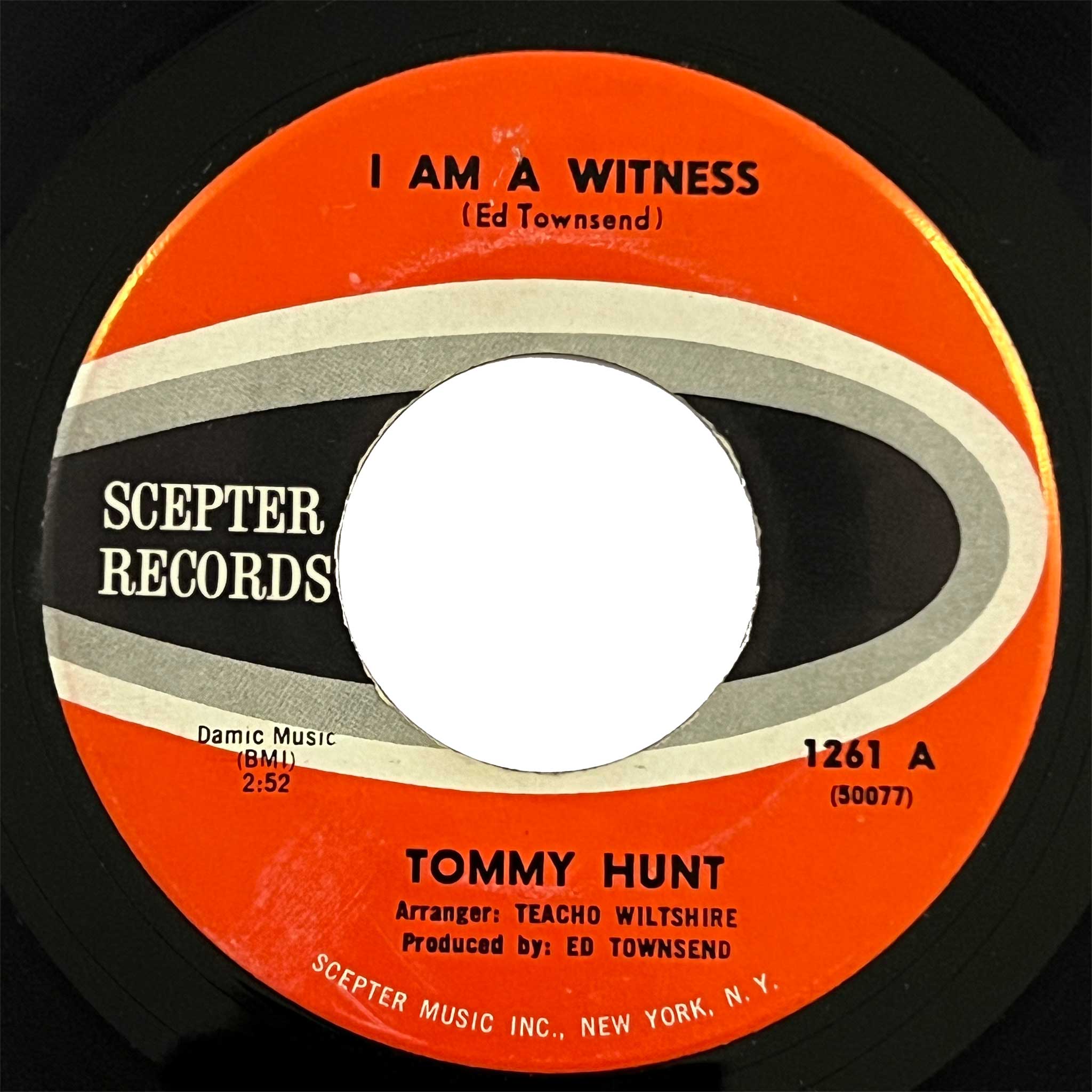 Tommy Hunt - I Am A Witness