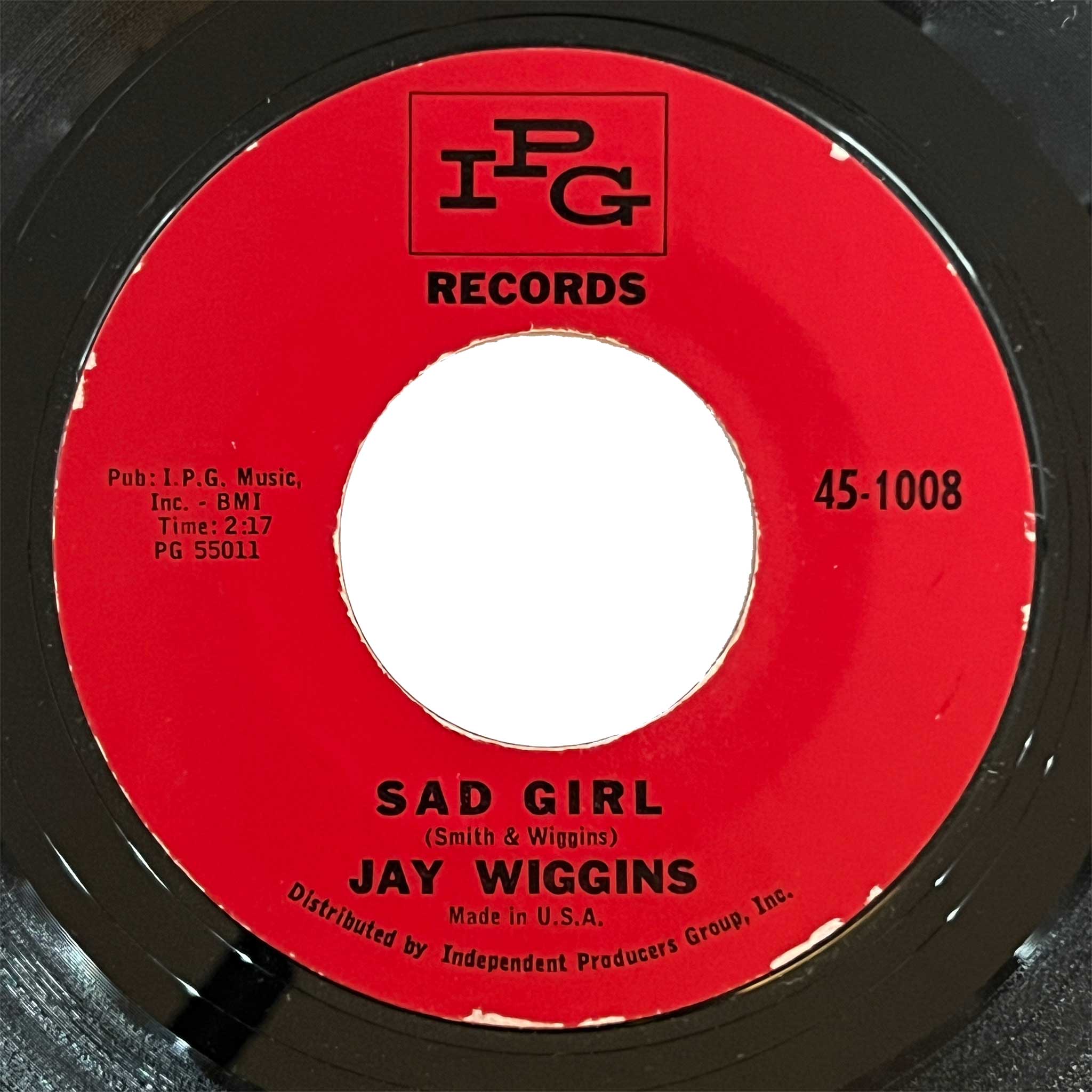 Jay Wiggins - Sad Girl