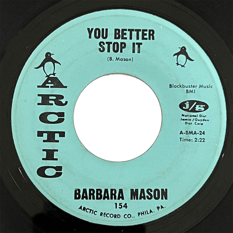 Barbara Mason - You Better Stop It