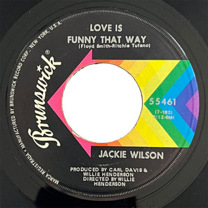 Jackie Wilson - Love Is Funny That Way