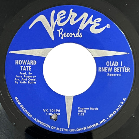 Howard Tate - Glad I Knew Better