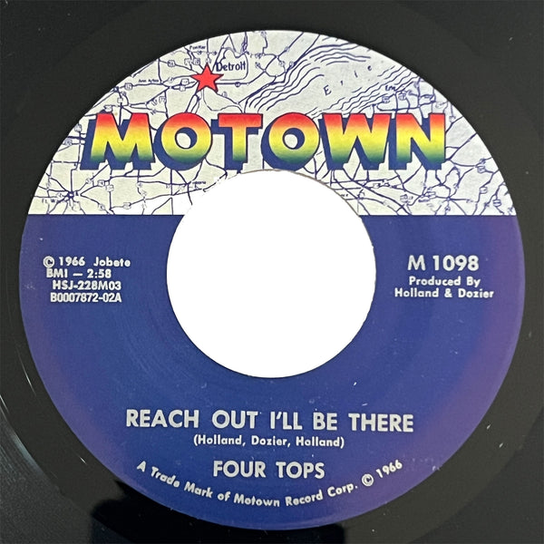 Four Tops - Reach Out Ill Be There (Motown Box Set single)