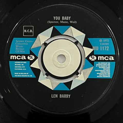 Len Barry - You Baby