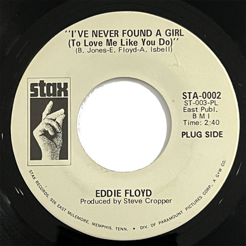 Eddie Floyd - I've Never Found A Girl (promo)