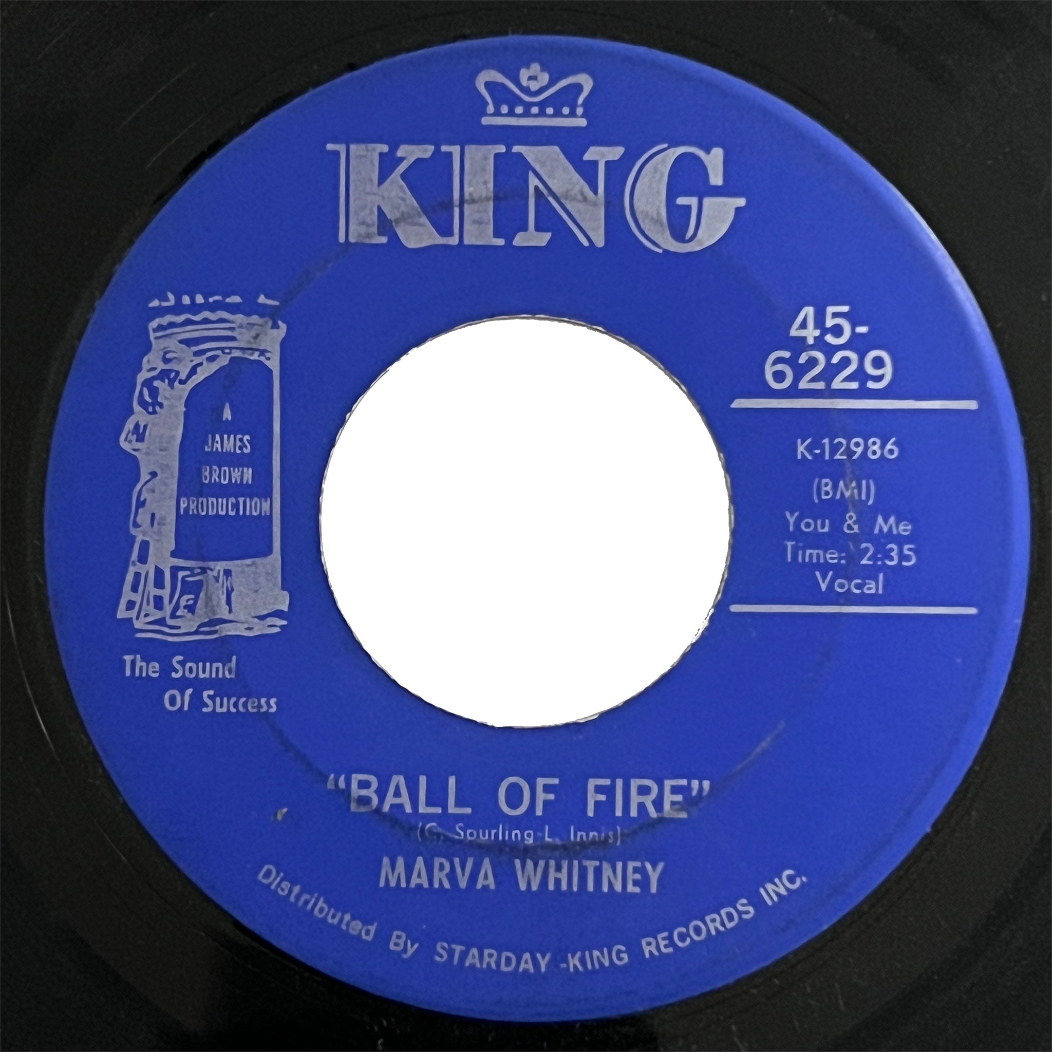 Marva Whitney - Ball Of Fire