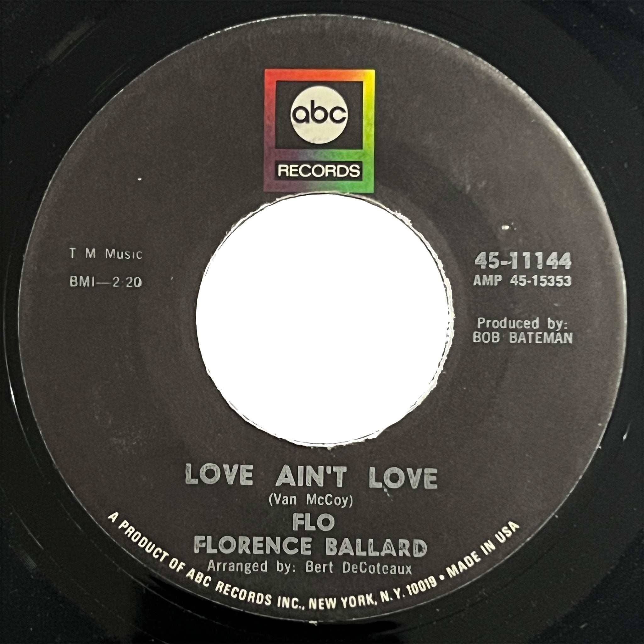 Florence Ballard - Love Aint Love