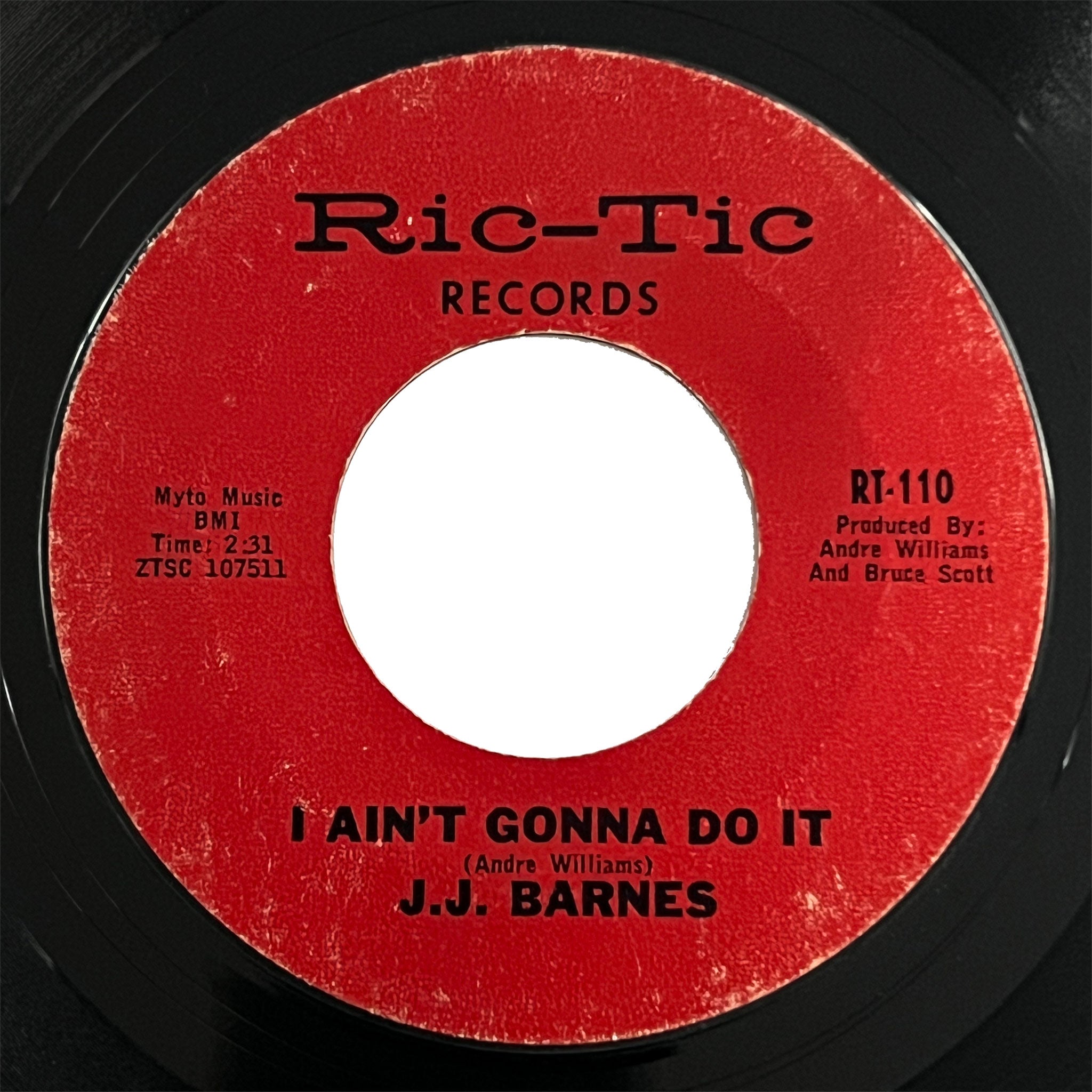 J. J. Barnes - I Ain't Gonna Do It