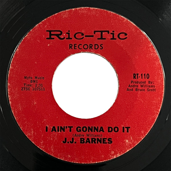 J. J. Barnes - I Ain't Gonna Do It