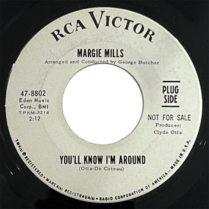 Margie Mills - You'll Know I'm Around (promo)