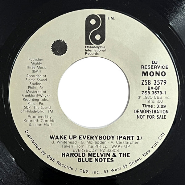 Harold Melvin and the Bluenotes - Wake Up Everybody