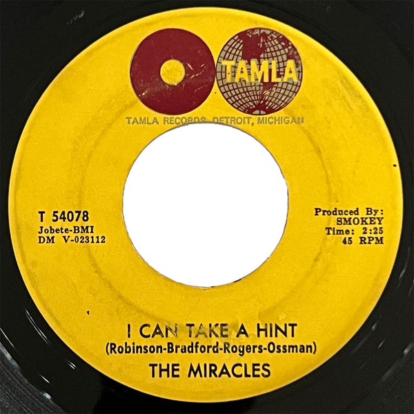 Miracles - I Can Take A Hint