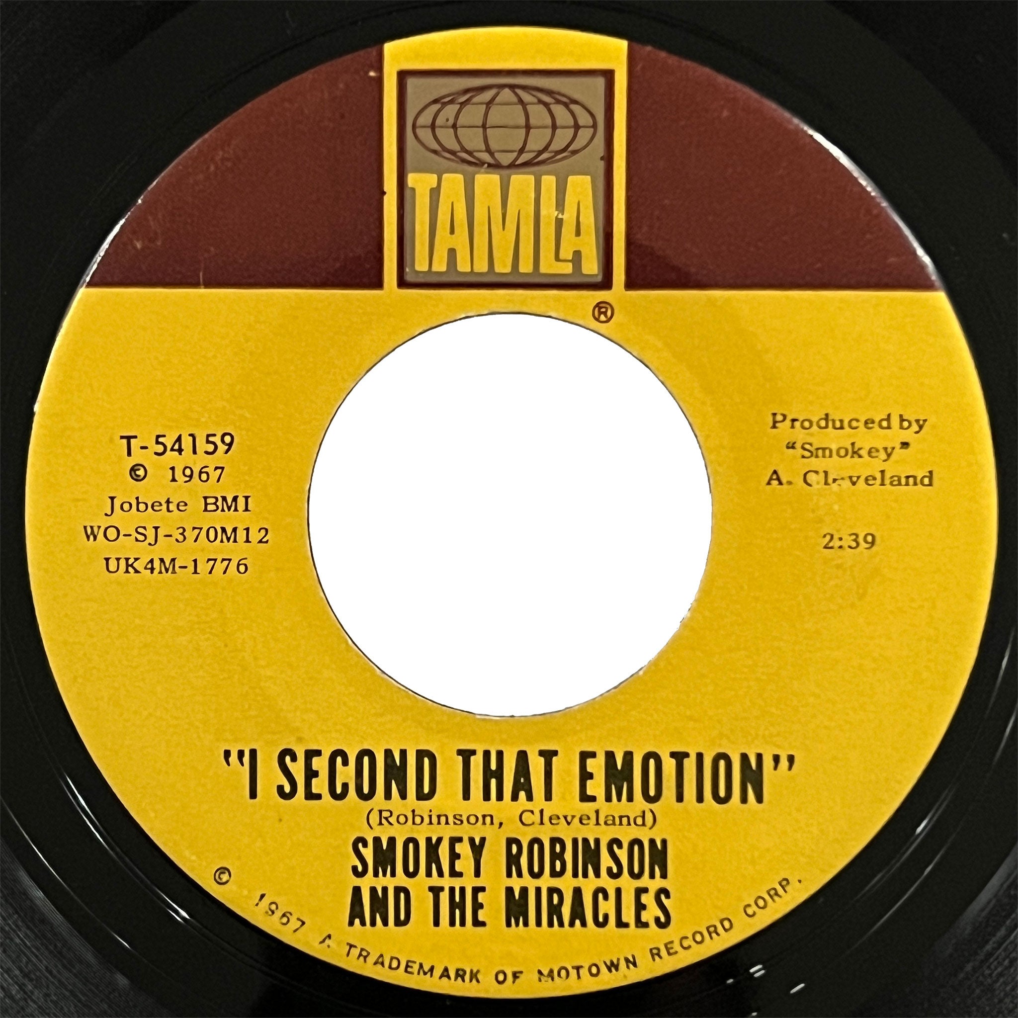 Miracles - I Second That Emotion