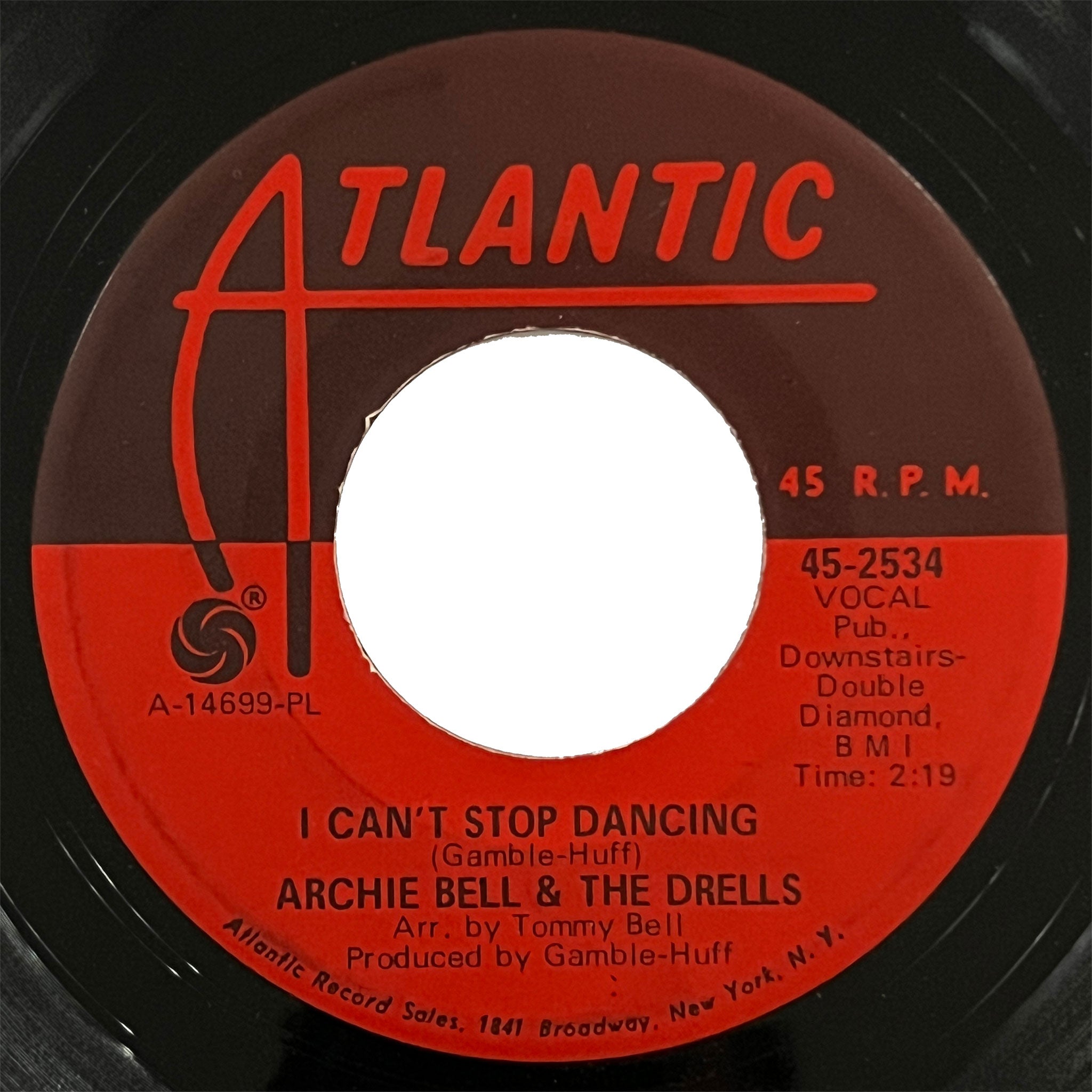 Archie Bell and The Drells - I Can't Stop Dancing