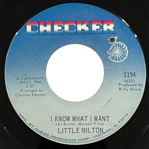 Little Milton - I Know What I Want