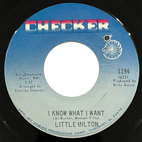 Little Milton - I Know What I Want