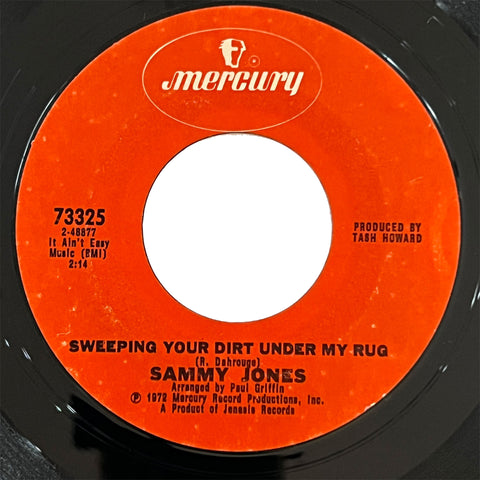 Sammy Jones - Sweeping Your Dirt Under My Rug