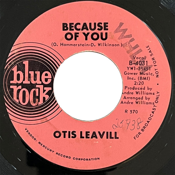 Otis Leavill - A Reason To Be Lonely (promo)