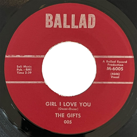 Gifts - Girl I Love You