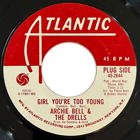 Archie Bell and The Drells - Girl You're Too Young (promo)