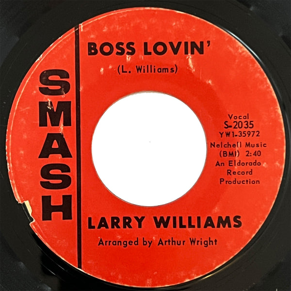 Larry Williams - Boss Lovin'