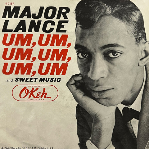 Major Lance - Um Um Um Um Um Um (picture sleeve)