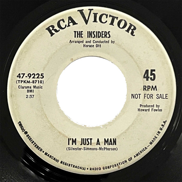 Insiders - I'm Just A Man