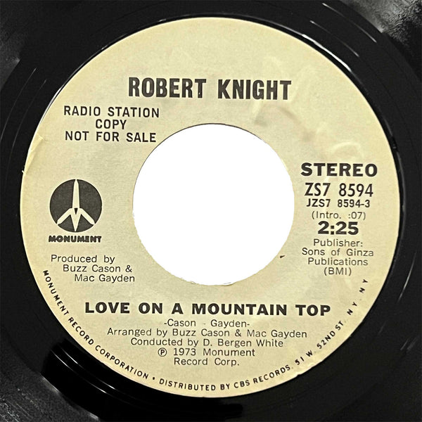 Robert Knight - Love On A Mountain Top (promo)