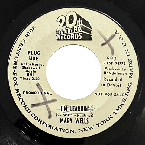 Mary Wells - I'm Learnin (promo)