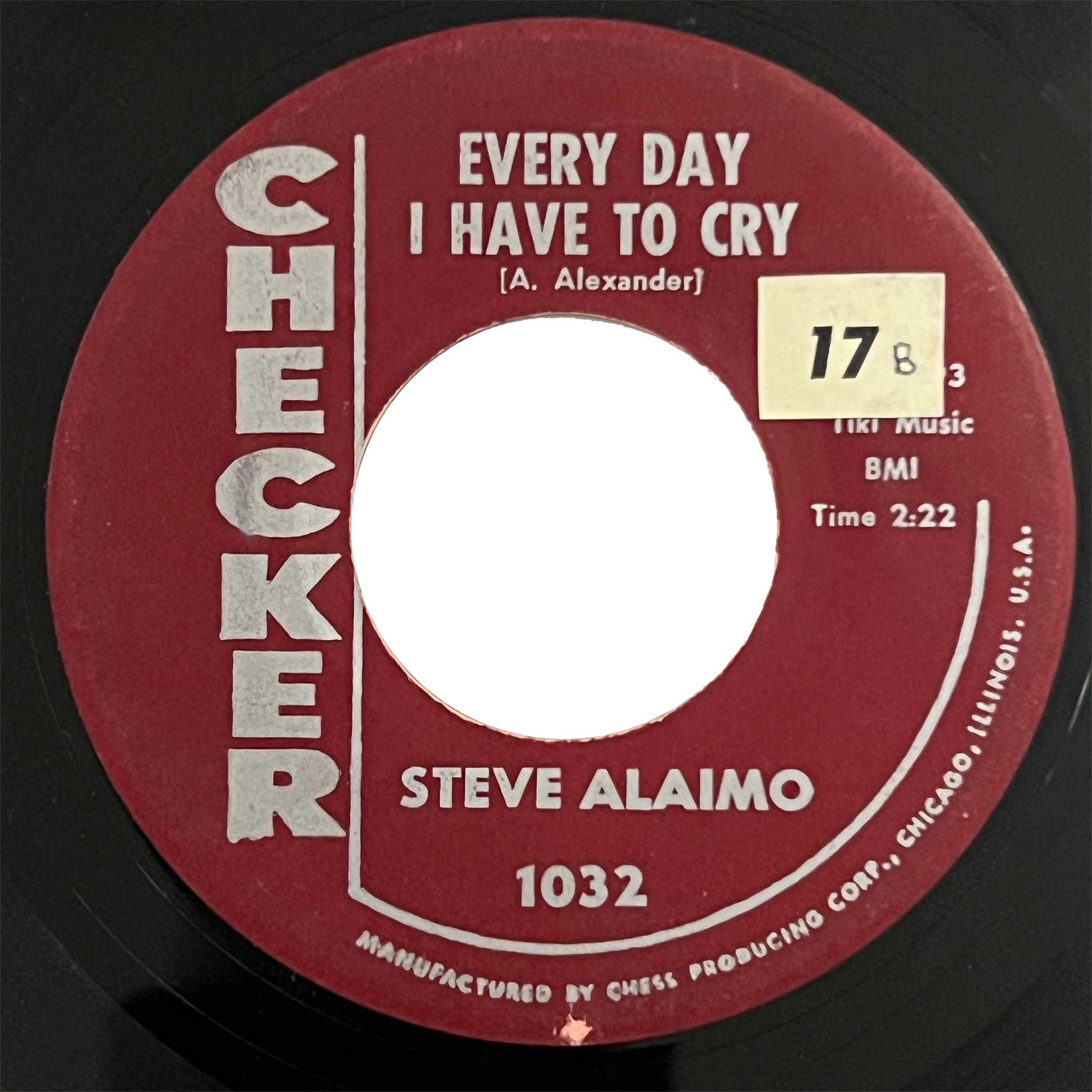 Steve Alaimo - Everyday I Have To Cry